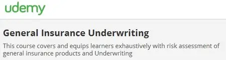 General Insurance Underwriting