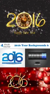 Vectors - 2016 Year Backgrounds 6