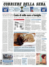 Il Corriere della Sera (15-07-11)