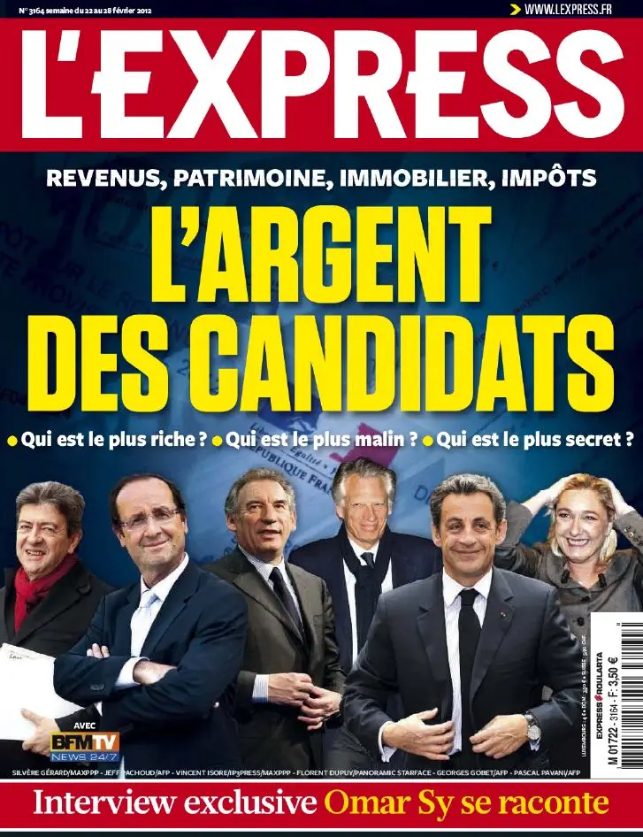 L'Express (+ Supplément Styles) 3164 - 22 au 28 Février 2012