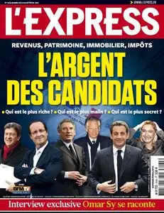 L'Express (+ Supplément Styles) 3164 - 22 au 28 Février 2012