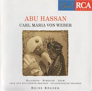 Carl Maria von Weber - Staatskapelle Dresden, Heinz Rögner - Abu Hassan (1971, ReIssue 1996)