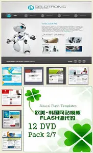 Flash Website Templates Collections DVD 2