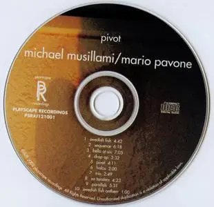 Michael Musillami & Mario Pavone - Pivot (2002) {Playscape PSRJ121001 rec 2001-2002}