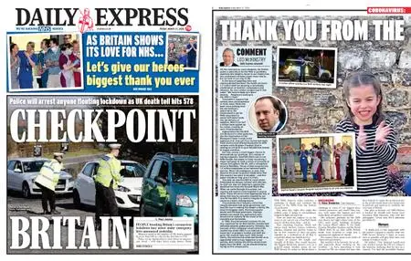 Daily Express – March 27, 2020