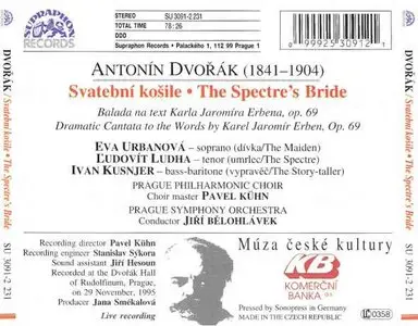 Dvorak, Antonin - Spectre's Bride - Prague Symphony Orchestra, Jiri Belohlavek