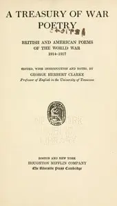 A treasury of war poetry