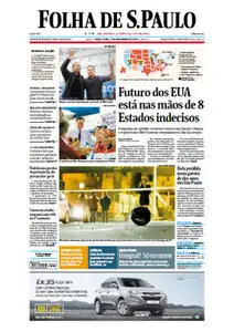 Jornal Folha de São Paulo - 06 de novembro de 2012 - Terça