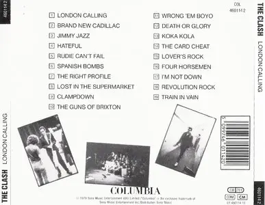The Clash - London Calling (1979) {1986 CBS Remaster + 2004 Columbia 25th Anniversary Edition} [3CD+DVD] (combined repost)