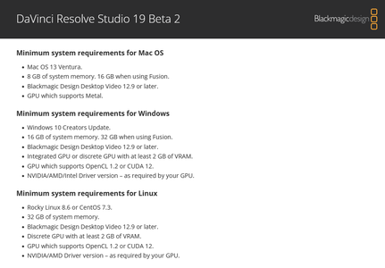 Blackmagic Design DaVinci Resolve Studio 19.0.25 b2 macOs