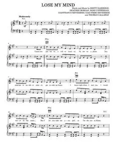 Lose my mind - Brett Eldredge (Piano-Vocal-Guitar)