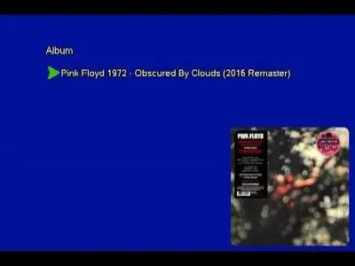 Pink Floyd - Obscured By Clouds (1972) [2016, Remastered, Vinyl Rip 16/44 & mp3-320 + DVD]