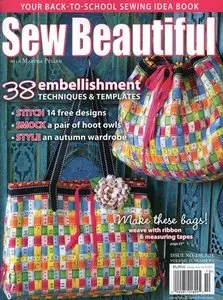 Sew Beautiful - Issue 138, 2011