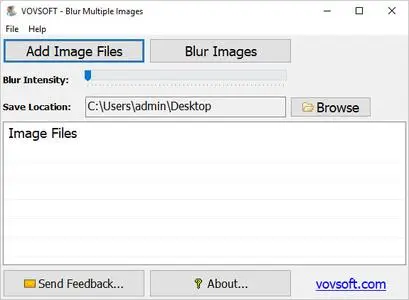 VovSoft Blur Multiple Images 1.8 Portable