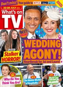 What's on TV - 22 July 2023