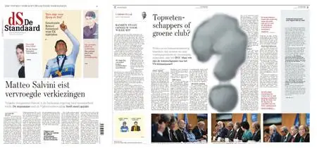 De Standaard – 09 augustus 2019