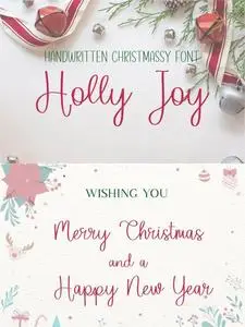 Holly Joy - Elegant Handwritten Font