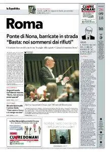 la Repubblica Roma - 26 Settembre 2018