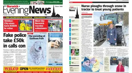 Norwich Evening News – February 11, 2021
