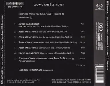 Ronald Brautigam - Ludwig van Beethoven: Complete Works for Solo Piano Vol. 11 (2012)