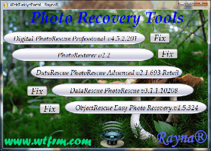 Photo Recovery Tools - AIO