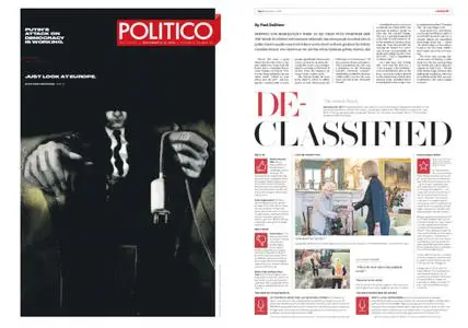 Politico Europe – September 08, 2022