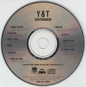 Y & T - Earthshaker (1981) [1995, A&M Records POCM-1983, Japan]