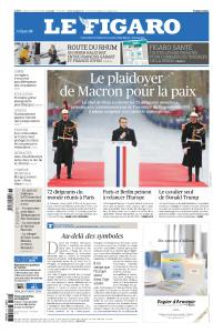 Le Figaro du Lundi 12 Novembre 2018