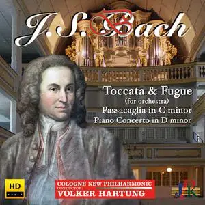 Cologne New Philharmonic Orchestra & Volker Hartung - Bach: Works for Piano & Orchestra (2022)