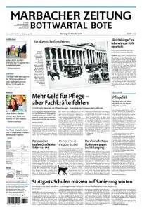 Marbacher Zeitung - 24. Oktober 2017