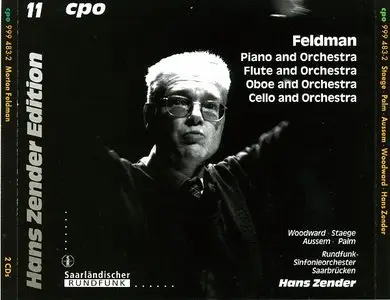 Morton Feldman - Flute + Orchestra, Cello + Orchestra, Oboe + Orchestra, Piano + Orchestra - Hans Zender