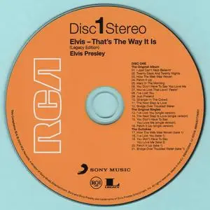 Elvis Presley - That's The Way It Is (1970) [2CD] [2014, Legacy Edition]