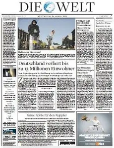 Die Welt - 29 April 2015