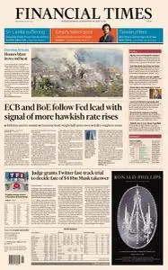 Financial Times Europe - July 20, 2022