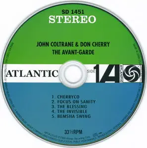 John Coltrane & Don Cherry - The Avant-Garde (1960) {2006 Japan Mini LP Edition, WPCR-25103}