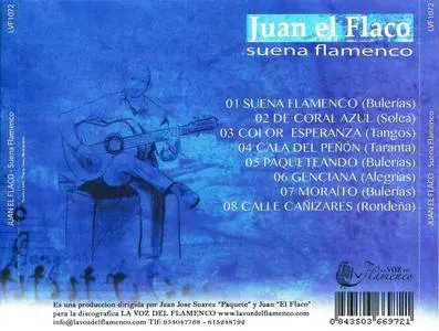 Juan el Flaco - Suena Flamenco (2014) {La Voz del Flamenco LVF1072}