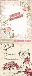 Flower card