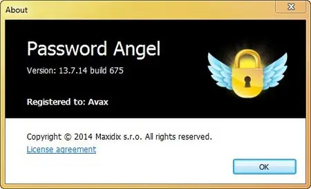 Maxidix Password Angel 13.7.14 Build 675