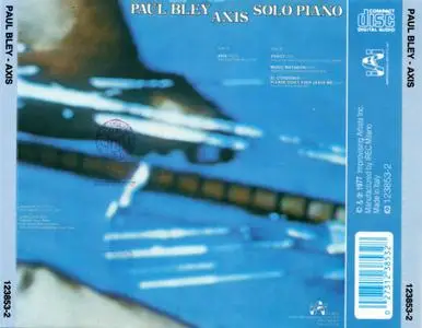 Paul Bley - Axis (1978)