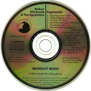 Robyn Hitchcock And The Egyptians - Fegmania! (1985)