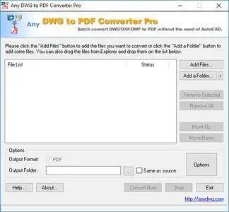 Any DWG to PDF Converter Pro 2017 + Portable