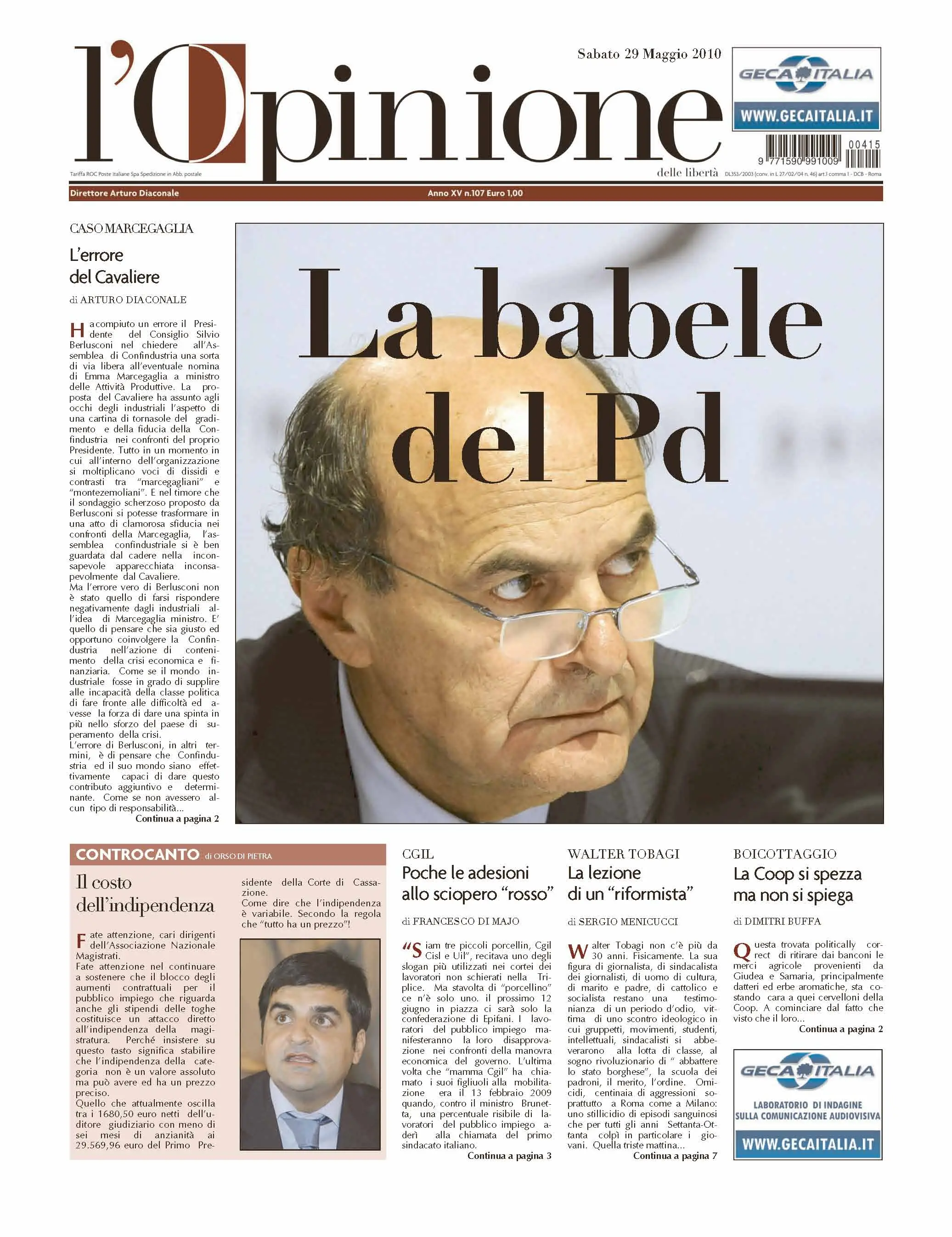L'Opinione 29.05.2010