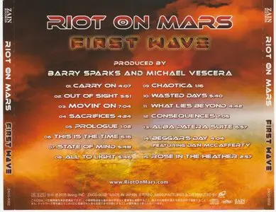 Riot On Mars - First Wave (2015) [Japanese Ed.]