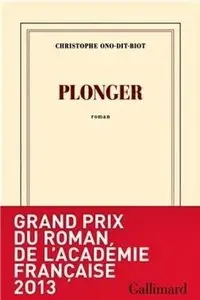 Christophe Ono-Dit-Biot, "Plonger" - Prix de l'Académie française 2013