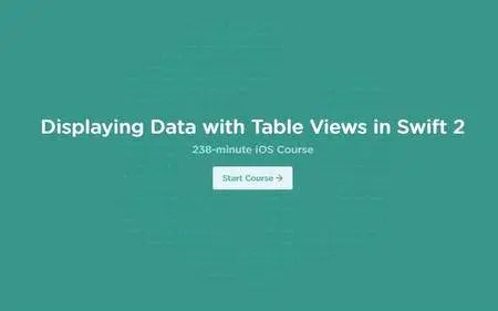 Displaying Data with Table Views in Swift 2