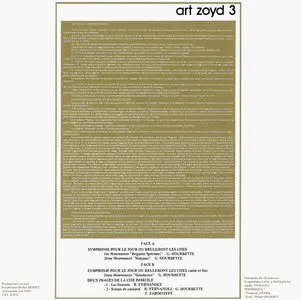 Art Zoyd 3 - Symphonie pour le Jour où Brûleront les Cités (1976) [2008, Belle Antique, BELLE-081362]