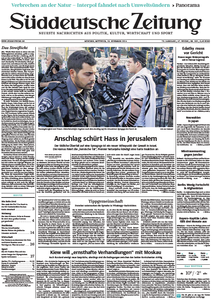Süddeutsche Zeitung vom Mittwoch, 19. November 2014
