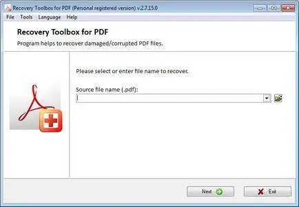 Recovery Toolbox for PDF 2.7.15.0 Multilingual