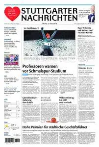 Stuttgarter Nachrichten Blick vom Fernsehturm - 13. Februar 2018