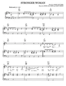 Stronger woman - Jewel (Piano-Vocal-Guitar)